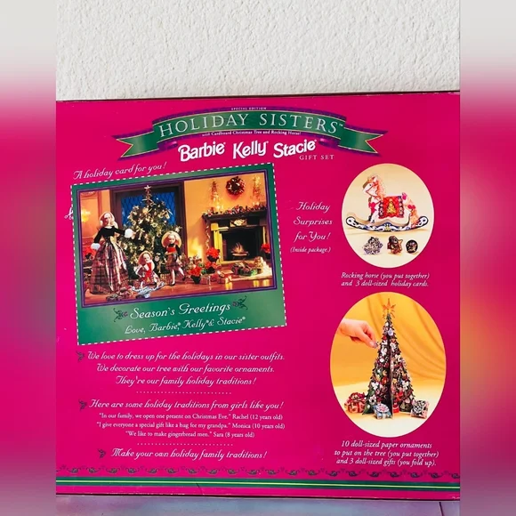 Vintage Holiday Sister Barbie Doll Stacie Kelly Doll - Picture 9 of 9